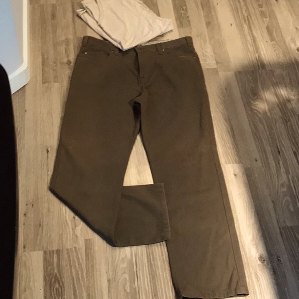 Kenneth Cole NewYork men’s pants 36/34 Semi- Dress Greyish Tan